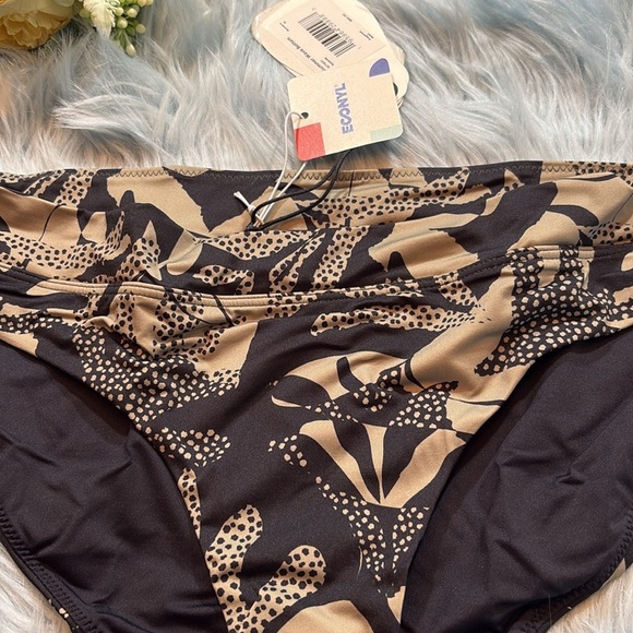 NWT Prana Summer Wave Bikini Bottom in Seaside sz M - Picture 3 of 10